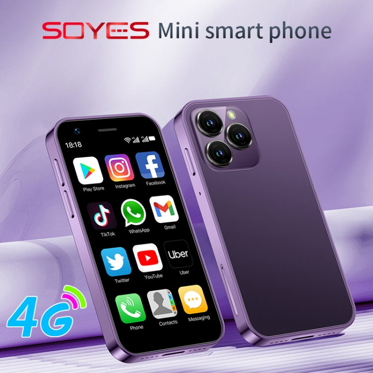 SOYES XS16, 3GB+64GB, 3.0 inch Android 10.0 MTK6737 Quad Core, Bluetooth, WiFi, Network: 4G, Dual SIM, Support Google Play Store