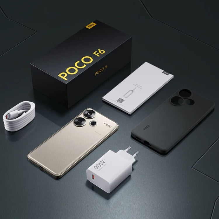 [HK Warehouse] Xiaomi POCO F6 Global, 8GB+256GB, In-screen Fingerprint, 6.67 inch Xiaomi HyperOS Snapdragon 8s Gen 3 Octa Core 3.0GHz, NFC, Network: 5G