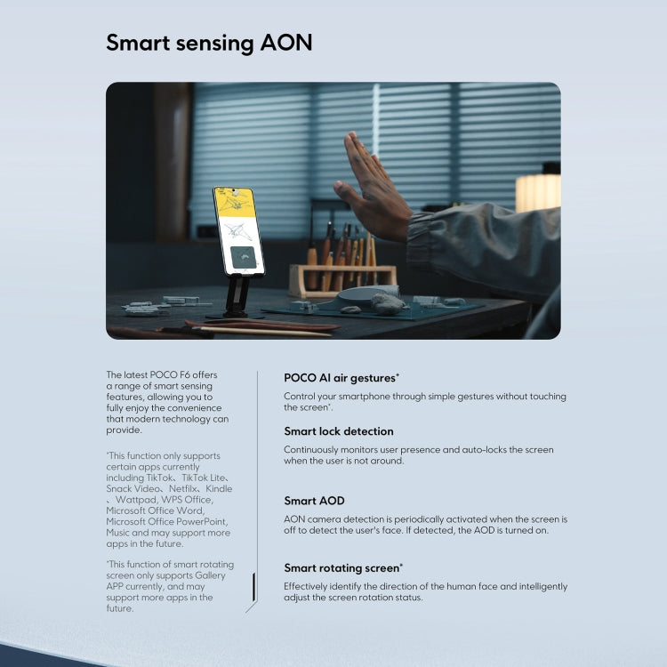 [HK Warehouse] Xiaomi POCO F6 Global, 12GB+512GB, In-screen Fingerprint, 6.67 inch Xiaomi HyperOS Snapdragon 8s Gen 3 Octa Core 3.0GHz, NFC, Network: 5G