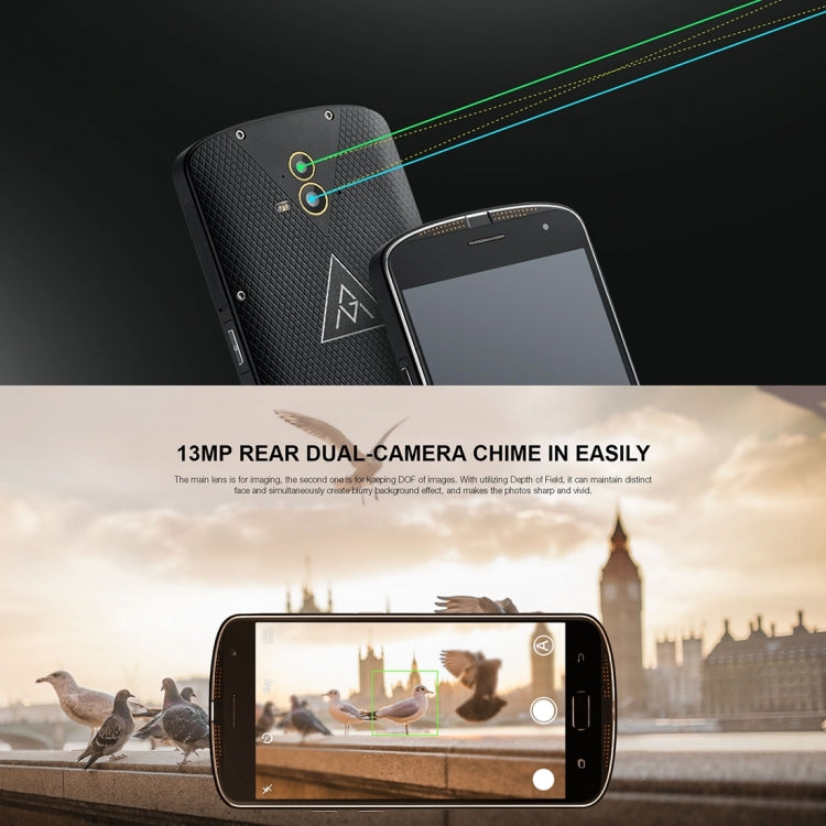 AGM  X1 Triple Proofing Phone, 4GB+64GB, Fingerprint Identification, Dual 13.0MP Back Cameras, 5400mAh Battery, IP68 Waterproof Dustproof Shockproof, 5.5 inch Android 5.1 Snapdragon 617 Octa Core, Network: 4G, OTG, NFC