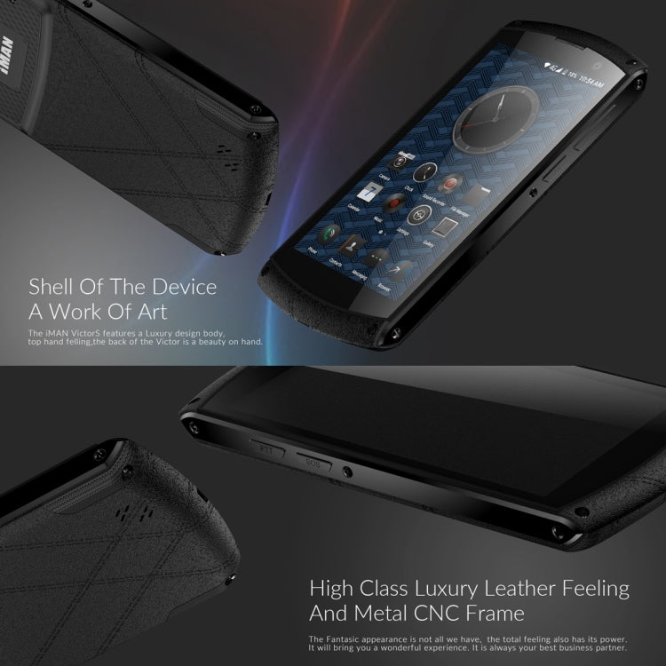 iMAN Victor S Waterproof Phone 16GB, Network: 4G, Life Waterproof Dustproof Shockproof, 4500mAh Big Battery, 5 inch Corning Gorilla Glass 4 Screen Android 6.0 MT6735 Quad Core 1.3GHz, RAM: 2GB