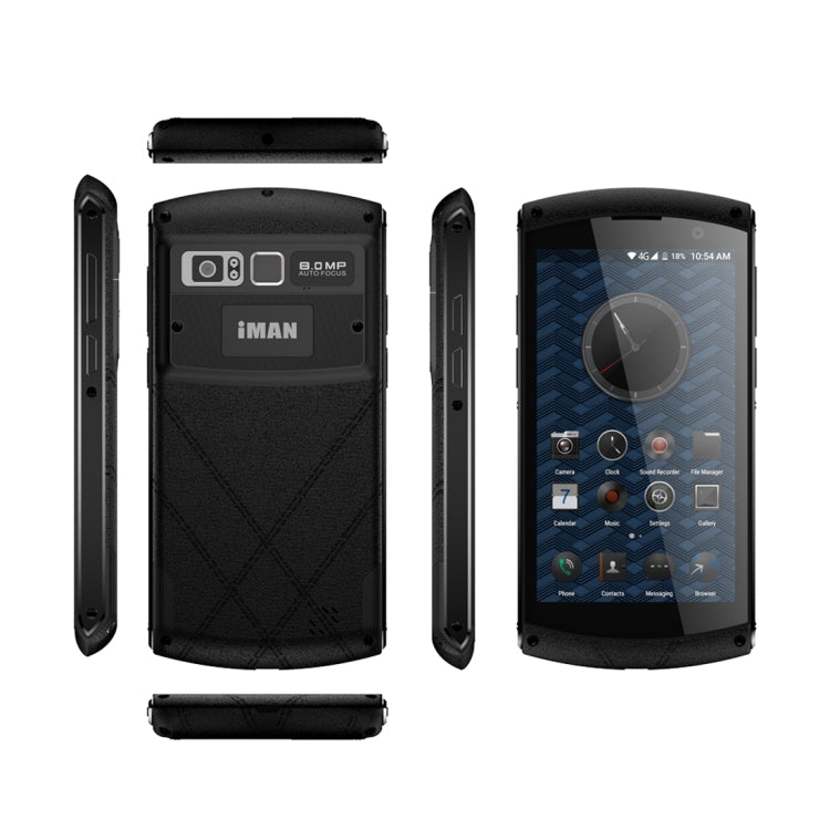 iMAN Victor S Waterproof Phone 16GB, Network: 4G, Life Waterproof Dustproof Shockproof, 4500mAh Big Battery, 5 inch Corning Gorilla Glass 4 Screen Android 6.0 MT6735 Quad Core 1.3GHz, RAM: 2GB