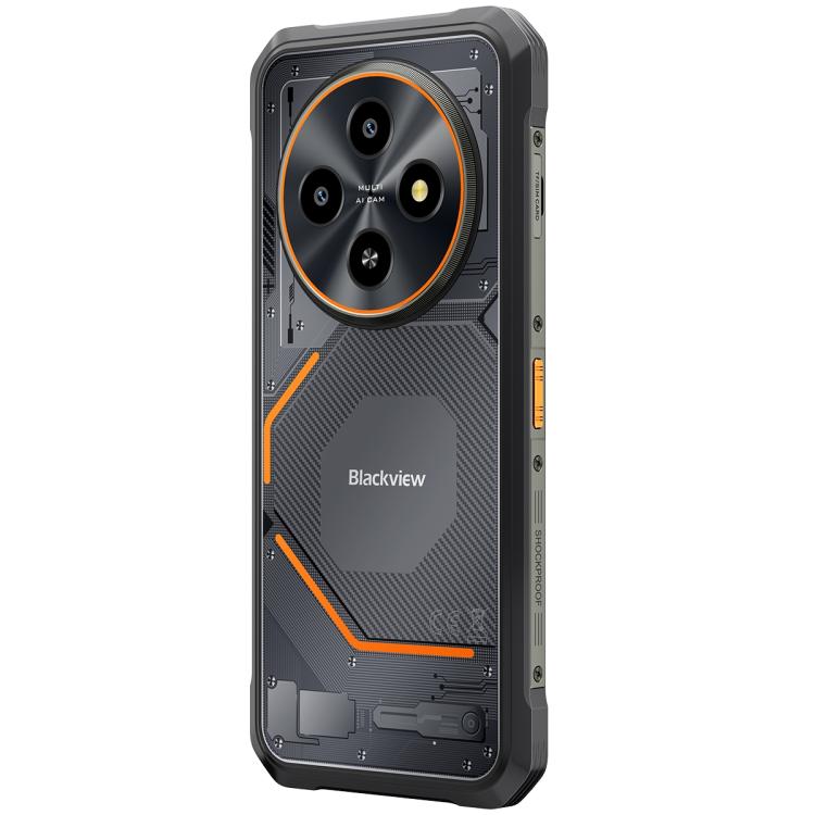 [HK Warehouse] Blackview FORT 2 Rugged Phone, 8GB+128GB, 6.56 inch Android 15 MediaTek MT6769V/CB Helio G81 Octa Core, Network: 4G, OTG, NFC