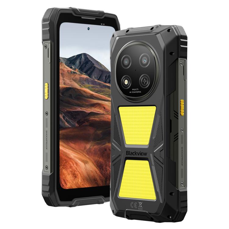[HK Warehouse] Blackview ROCK 2 Pro Rugged Phone, 8GB+256GB, 6.67 inch Android 16 Unisoc UMS9620 T8100 Octa Core, Network: 5G, OTG, NFC