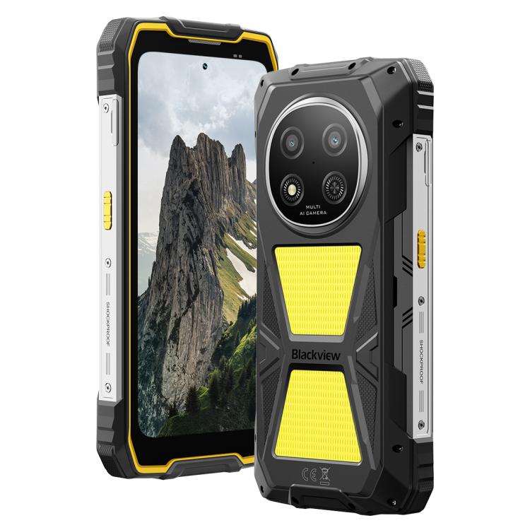 [HK Warehouse] Blackview ROCK 2 Pro Rugged Phone, 8GB+256GB, 6.67 inch Android 16 Unisoc UMS9620 T8100 Octa Core, Network: 5G, OTG, NFC