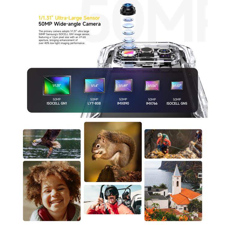 [HK Warehouse] Ulefone Armor 27T+ Rugged Phone, 12GB+256GB, Thermal Imager, Night Vision, 10600mAh, 6.78 inch Android 15 MediaTek Helio G99 Octa Core, Network: 4G, NFC, OTG  - Black
