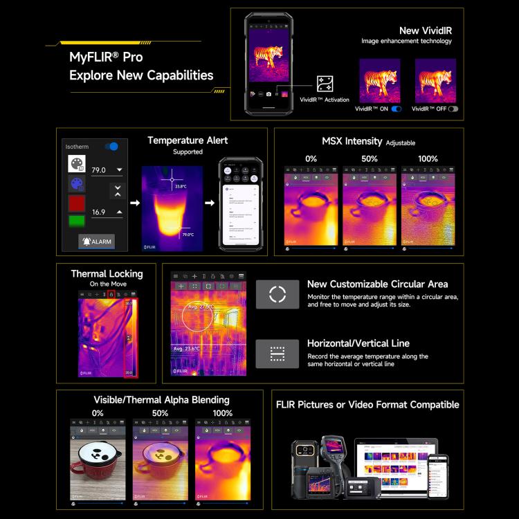 [HK Warehouse] Ulefone Armor 27T+ Rugged Phone, 12GB+256GB, Thermal Imager, Night Vision, 10600mAh, 6.78 inch Android 15 MediaTek Helio G99 Octa Core, Network: 4G, NFC, OTG  - Black
