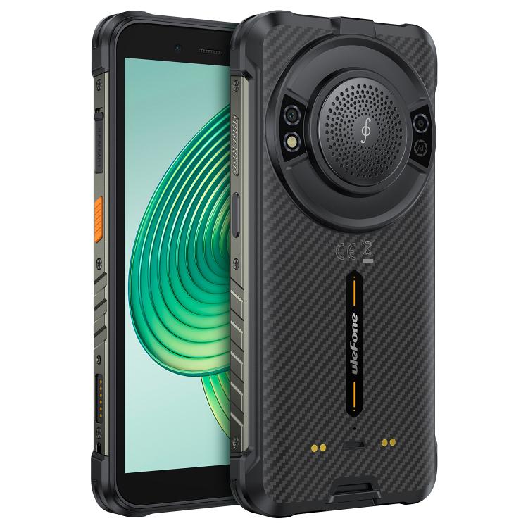 [HK Warehouse] Ulefone RugKing, 8GB+128GB, IP68/IP69K Rugged Phone, 5.99 inch Android 15 Unisoc T7255 Octa Core, Network: 4G, NFC, OTG  - Black