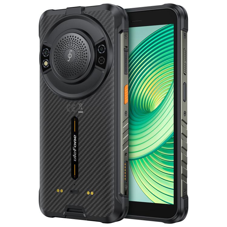 [HK Warehouse] Ulefone RugKing, 8GB+128GB, IP68/IP69K Rugged Phone, 5.99 inch Android 15 Unisoc T7255 Octa Core, Network: 4G, NFC, OTG  - Black