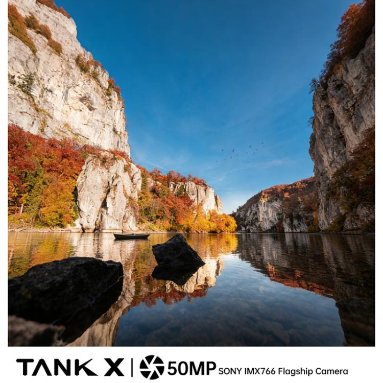 [HK Warehouse] Unihertz 8849 Tank X Projector Rugged Phone, 16GB+512GB, Side Fingerprint, Night Vision, 6.78 inch Android 15 MediaTek Dimensity 8200 Octa Core, Network: 5G, NFC  - Black