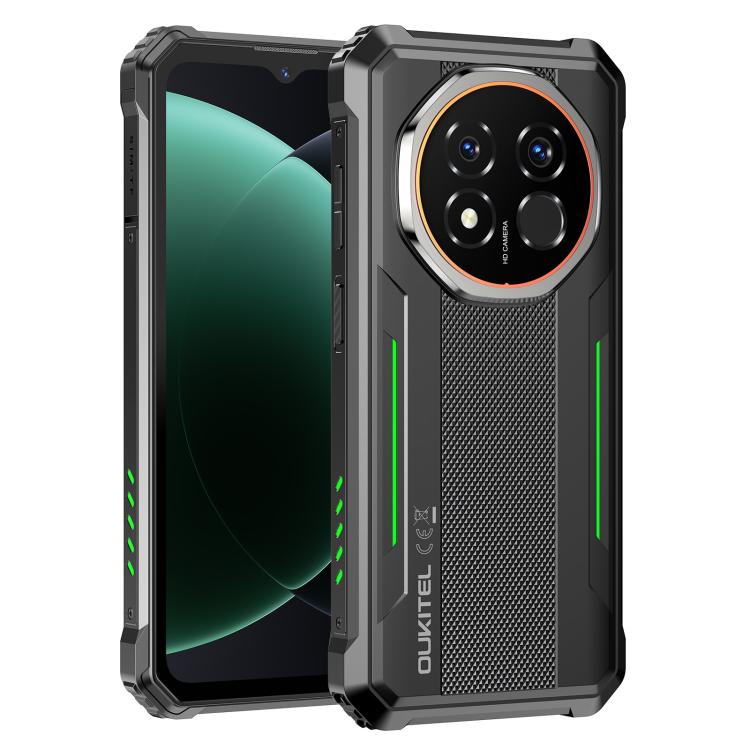 [HK Warehouse] Oukitel G6 Rugged Phone, 4GB+64GB, Fingerprint Identification, 10600mAh Battery, 6.52 inch Android 16.0 Unisoc T615 Octa Core, OTG, Network: 4G