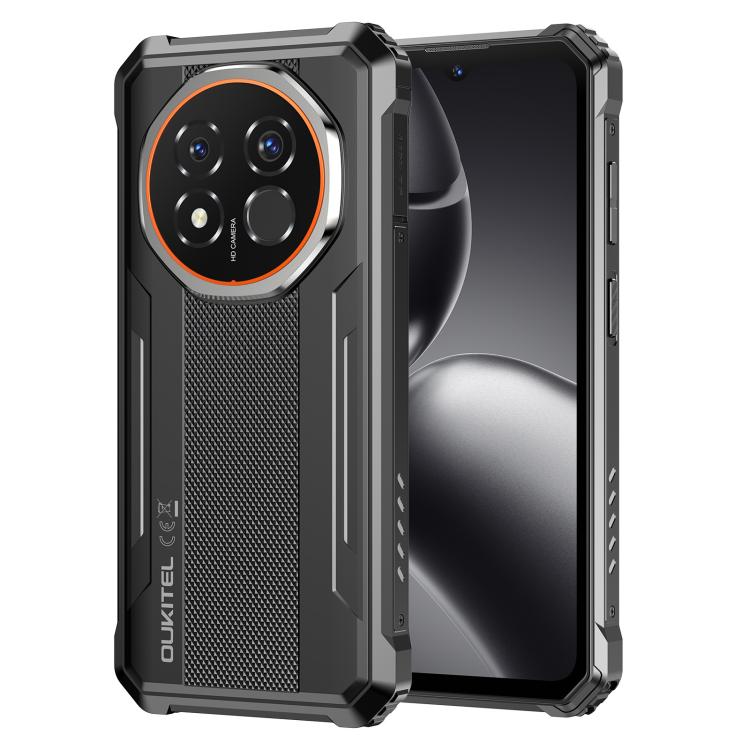 [HK Warehouse] Oukitel G6 Rugged Phone, 4GB+128GB, Fingerprint Identification, 10600mAh Battery, 6.52 inch Android 16.0 Unisoc T615 Octa Core, NFC, OTG, Network: 4G