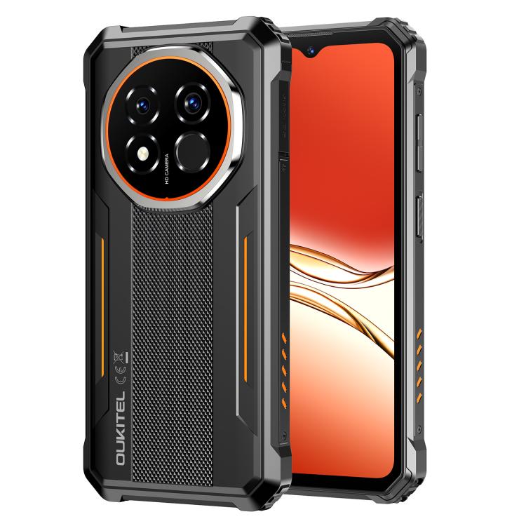[HK Warehouse] Oukitel G6 Rugged Phone, 4GB+128GB, Fingerprint Identification, 10600mAh Battery, 6.52 inch Android 16.0 Unisoc T615 Octa Core, NFC, OTG, Network: 4G