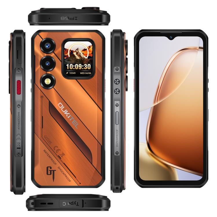 [HK Warehouse] Oukitel WP66 5G Rugged Phone, 12GB+512GB, Side Fingerprint, 6.6 inch Android 16.0 MTK Dimensity 7025 Octa-Core, NFC, OTG, Network: 5G