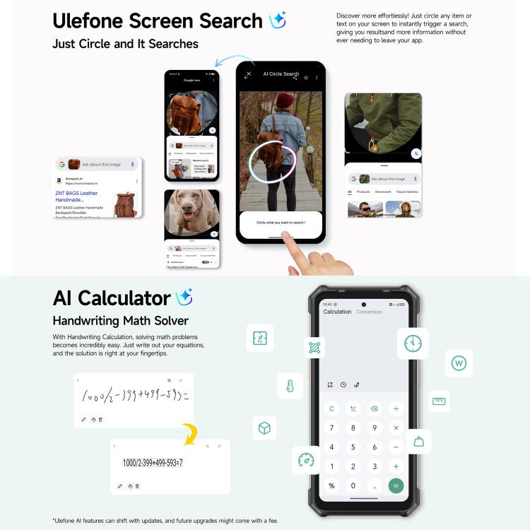 [HK Warehouse] Ulefone RugKing 5 Pro Rugged Phone, 8GB+256GB, Side Fingerprint, 20000mAh Battery, 6.78 inch Android 16 Unisoc T7250 Octa Core, Network: 4G, NFC, OTG  - Black