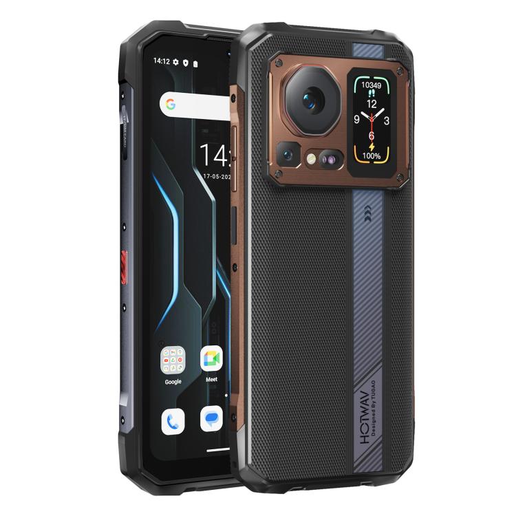 [HK Warehouse] HOTWAV Cyber 16 Pro Rugged Phone, 8GB+512GB, 6.6 inch Android 15 MediaTek MT6789H Helio G100 Octa Core, Network: 4G, OTG, NFC   - Bronze Gold