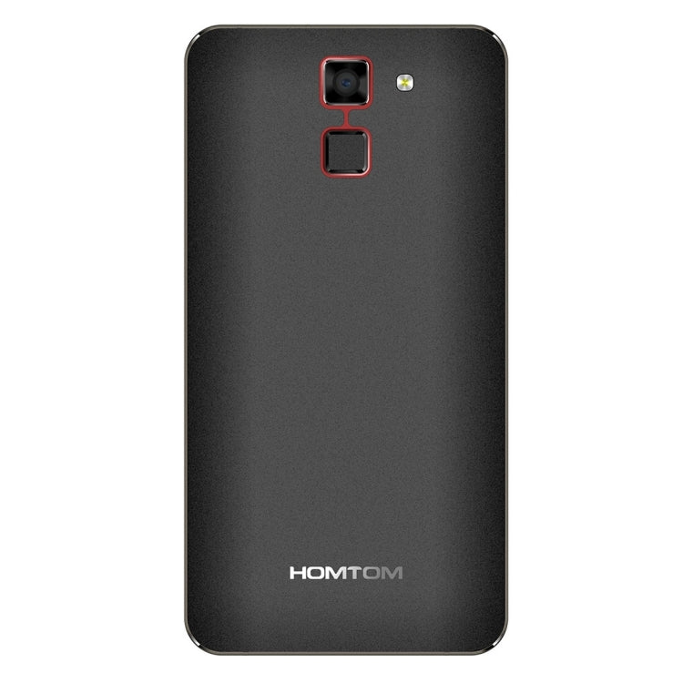 [HK Warehouse] HOMTOM HT30, 1GB+8GB, Fingerprint Identification, 5.5 inch 2.5D Android 6.0, MTK6580 Quad Core up to 1.3GHz, Network: 3G, Dual SIM, OTA, WiFi, BT, GPS, FM(Black)