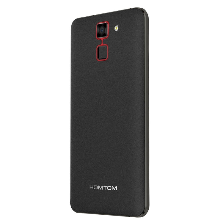 [HK Warehouse] HOMTOM HT30, 1GB+8GB, Fingerprint Identification, 5.5 inch 2.5D Android 6.0, MTK6580 Quad Core up to 1.3GHz, Network: 3G, Dual SIM, OTA, WiFi, BT, GPS, FM(Black)