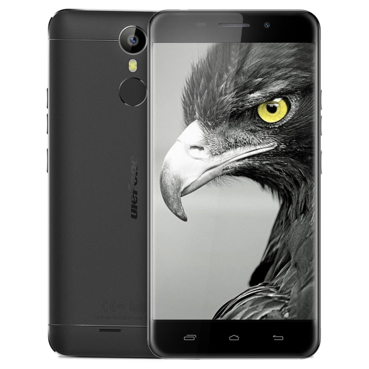 [HK Warehouse] Ulefone Metal Lite, 1GB+16GB, Fingerprint Identification, 5.0 inch 2.5D Android 6.0 MTK6580A Quad Core up to 1.3GHz, OTG, Network: 3G