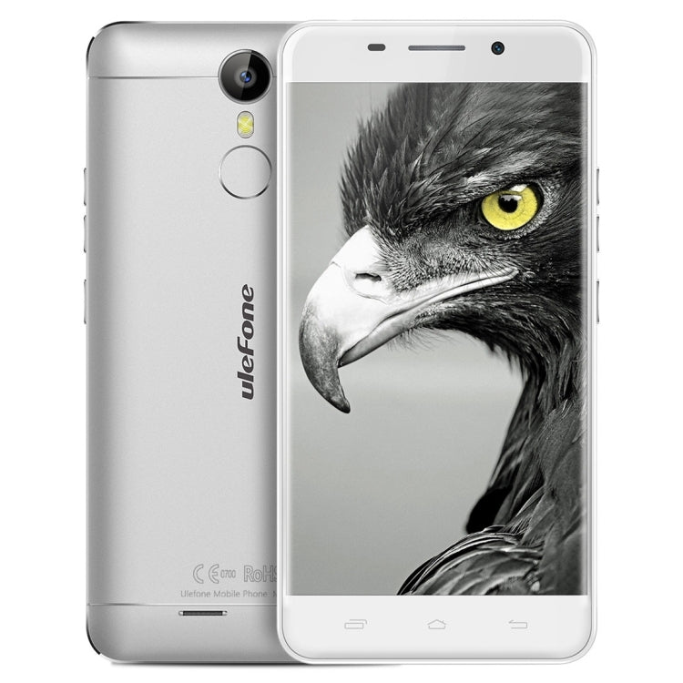 [HK Warehouse] Ulefone Metal Lite, 1GB+16GB, Fingerprint Identification, 5.0 inch 2.5D Android 6.0 MTK6580A Quad Core up to 1.3GHz, OTG, Network: 3G