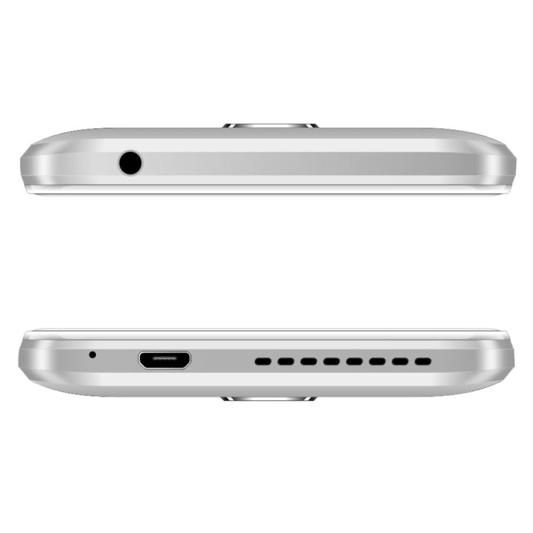 [HK Warehouse] HOMTOM HT37, 2GB+16GB, Fingerprint Identification, 5.0 inch 2.5D Android 6.0, MTK6580 Quad Core up to 1.3GHz, Network: 3G, Dual SIM, OTA, WiFi, BT, GPS, FM(Silver)