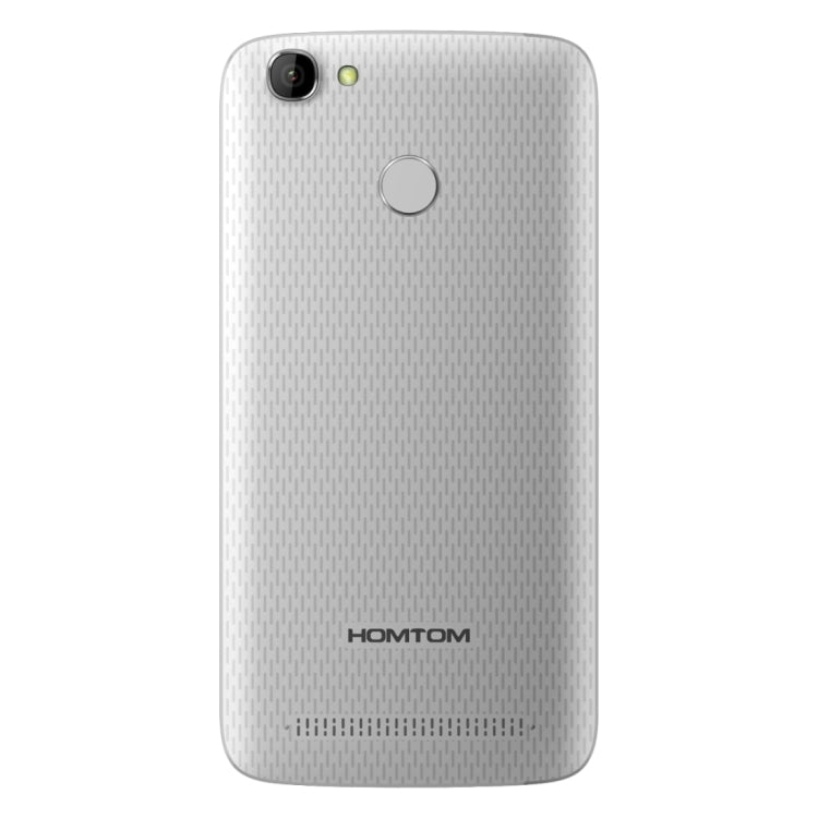 [HK Warehouse] HOMTOM HT50, 3GB+32GB, 5500mAh Battery, Fingerprint Identification, 5.5 inch 2.5D Android 7.0, MTK6737 Quad Core up to 1.3GHz, Network: 4G, Dual SIM(Silver)