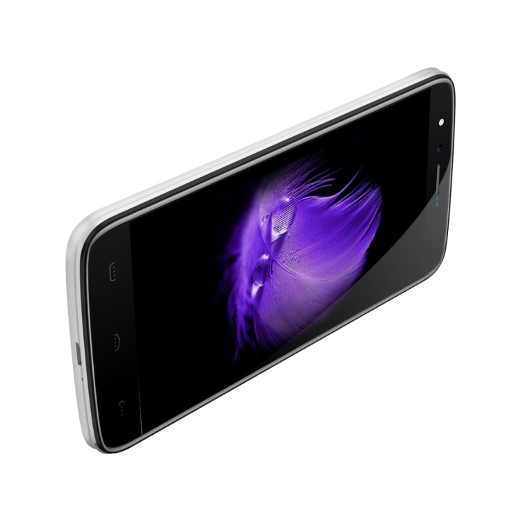 [HK Warehouse] HOMTOM HT50, 3GB+32GB, 5500mAh Battery, Fingerprint Identification, 5.5 inch 2.5D Android 7.0, MTK6737 Quad Core up to 1.3GHz, Network: 4G, Dual SIM(Silver)