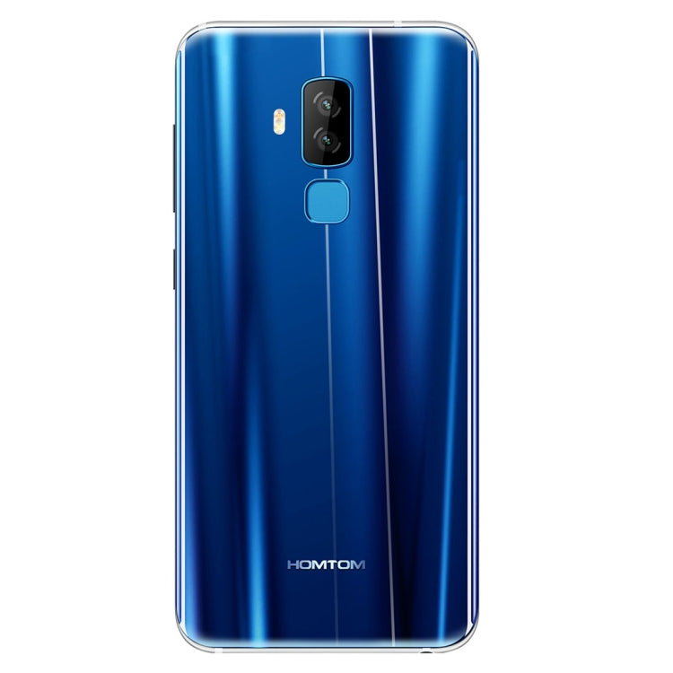 [HK Warehouse] HOMTOM S8, 4GB+64GB, Dual Back Cameras, Fingerprint Identification, 5.7 inch 2.5D Android 7.0 MTK6750T Octa Core up to 1.5GHz, Network: 4G, Dual SIM, OTG, WiFi, OTA, GPS(Blue)