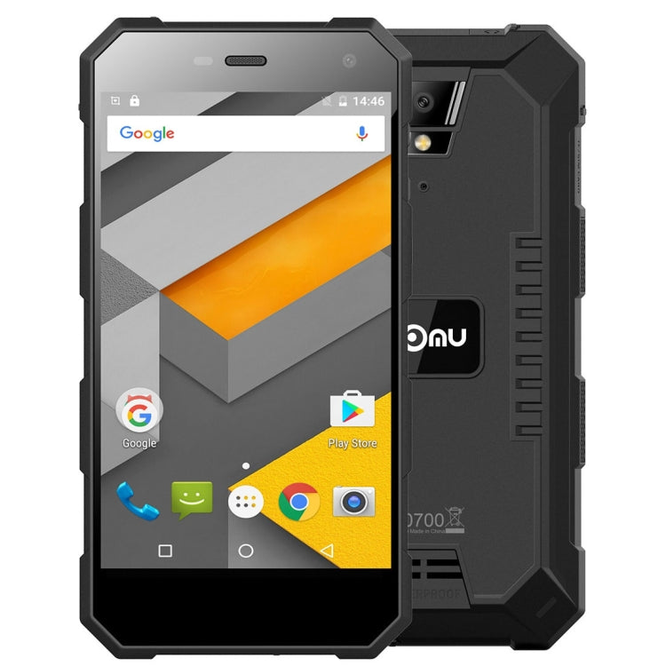NOMU S10 Triple Proofing Phone, 2GB+16GB, IP68 Waterproof Dustproof Shockproof, 5000mAh Battery, 5.0 inch Sharp Android 6.0 MTK6737T Quad Core up to 1.5GHz, Network: 4G, Dual SIM, OTG