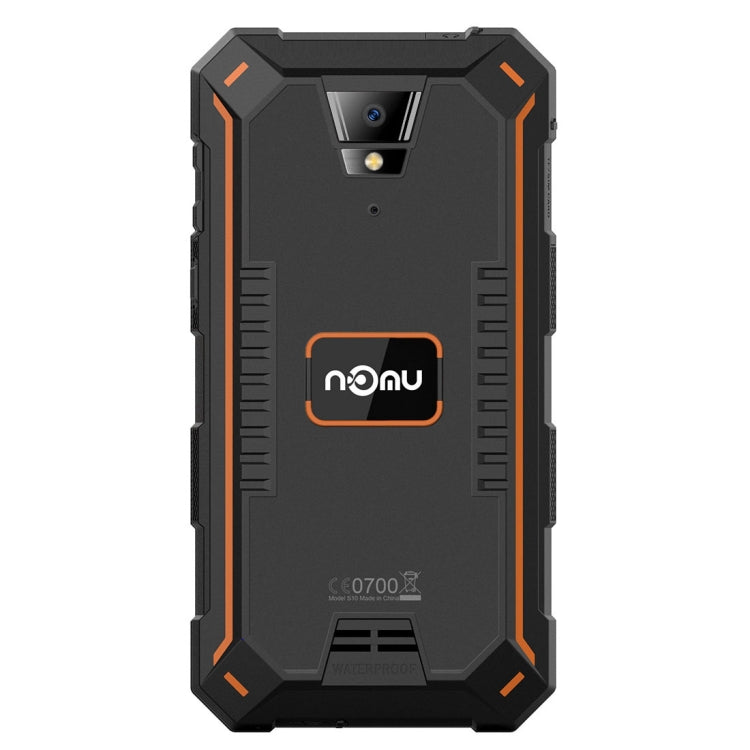 NOMU S10 Triple Proofing Phone, 2GB+16GB, IP68 Waterproof Dustproof Shockproof, 5000mAh Battery, 5.0 inch Sharp Android 6.0 MTK6737T Quad Core up to 1.5GHz, Network: 4G, Dual SIM, OTG