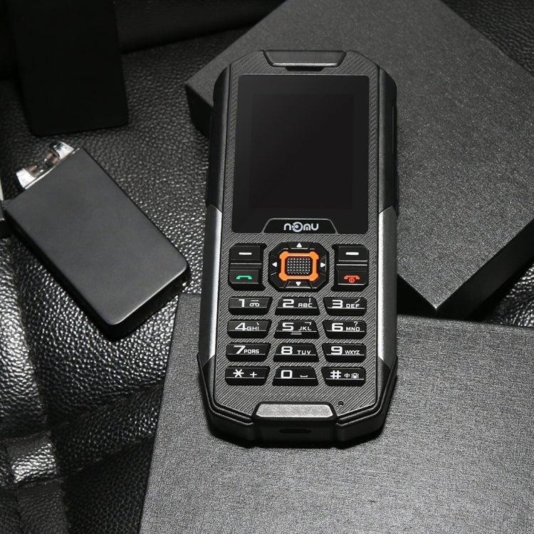 [HK Warehouse] NOMU T10 Triple Proofing Phone, IP68 Waterproof Dustproof Shockproof, 2800mAh Battery, MTK6261A, Dual SIM, SOS, FM, Flashlight(Black)