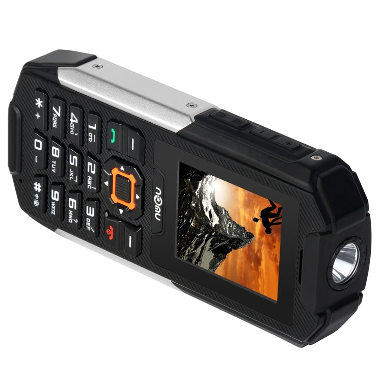 [HK Warehouse] NOMU T10 Triple Proofing Phone, IP68 Waterproof Dustproof Shockproof, 2800mAh Battery, MTK6261A, Dual SIM, SOS, FM, Flashlight(Black)