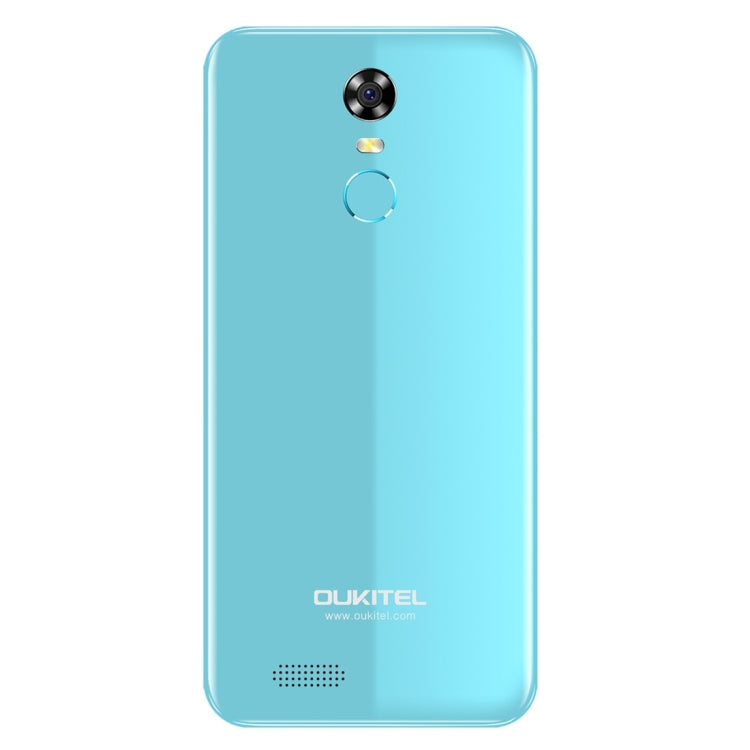 [HK Warehouse] OUKITEL C8, 2GB+16GB, Network: 3G, Fingerprint Identification, 5.5 inch Android 7.0 MTK6850A Quad Core up to 1.3GHz, Dual SIM