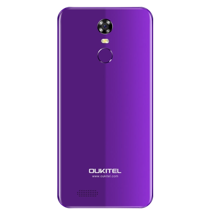 [HK Warehouse] OUKITEL C8, 2GB+16GB, Network: 3G, Fingerprint Identification, 5.5 inch Android 7.0 MTK6850A Quad Core up to 1.3GHz, Dual SIM