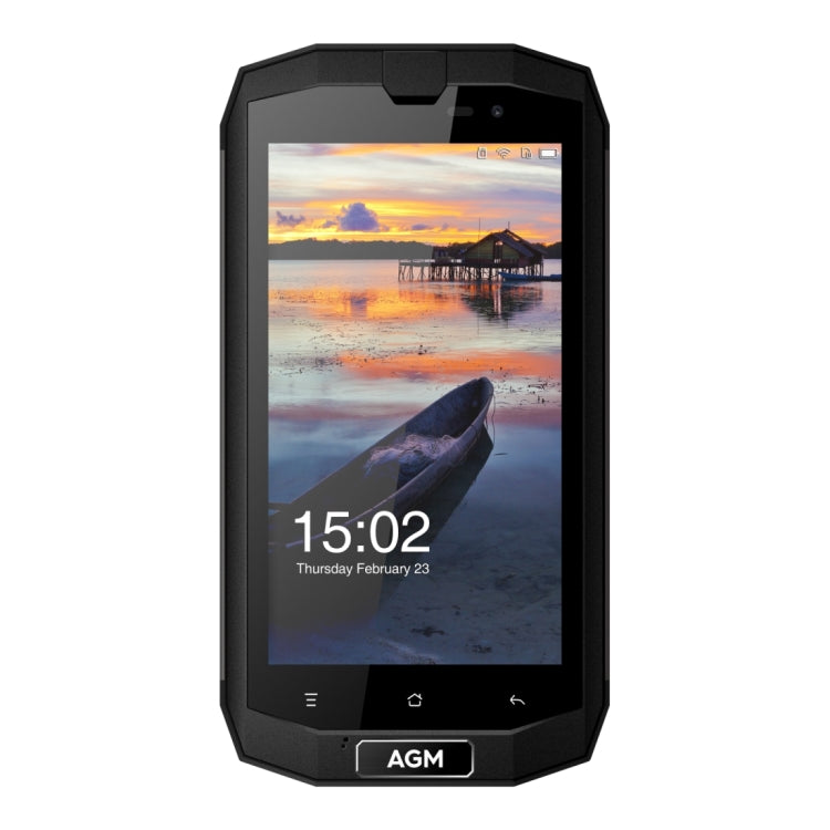 AGM A1Q Triple Proofing Phone, 4GB+64GB, 4050mAh Battery, IP68 Waterproof Dustproof Shockproof, 5.0 inch Android 7.0 Qualcomm MSM8916 Quad Core, Network: 4G, Dual SIM, OTG, NFC(Black)
