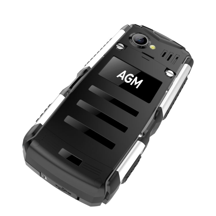 AGM M1 Triple Proofing Phone, IP68 Waterproof Dustproof Shockproof, 2570mAh Battery, SC7701, Network: 3G, Dual SIM, FM, TF(Black)