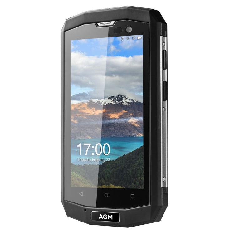 AGM A8 mini Triple Proofing Phone, 1GB+8GB, IP68 Waterproof Dustproof Shockproof, 4.0 inch Android 7.1.1 Qualcomm MSM8909 Quad Core, Network: 4G, Dual SIM, OTG(Black)