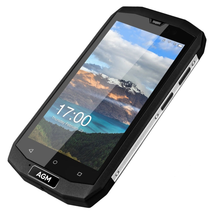AGM A8 mini Triple Proofing Phone, 1GB+8GB, IP68 Waterproof Dustproof Shockproof, 4.0 inch Android 7.1.1 Qualcomm MSM8909 Quad Core, Network: 4G, Dual SIM, OTG(Black)