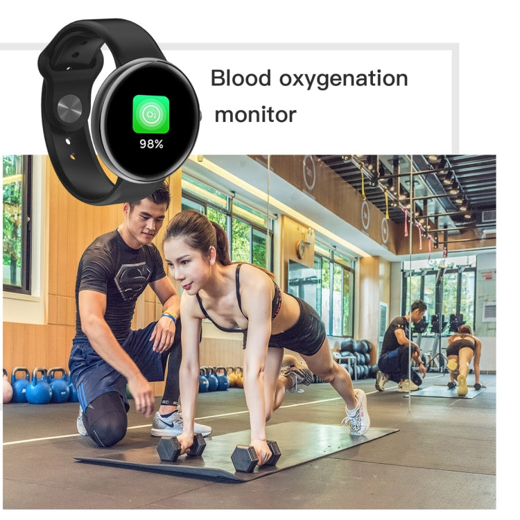 AllCall AC01 1.3 inch Smart Sport Watch IP68 Waterproof, Support Real-time Heart Rate Monitoring / Sleep Monitoring / Bluetooth (Black)