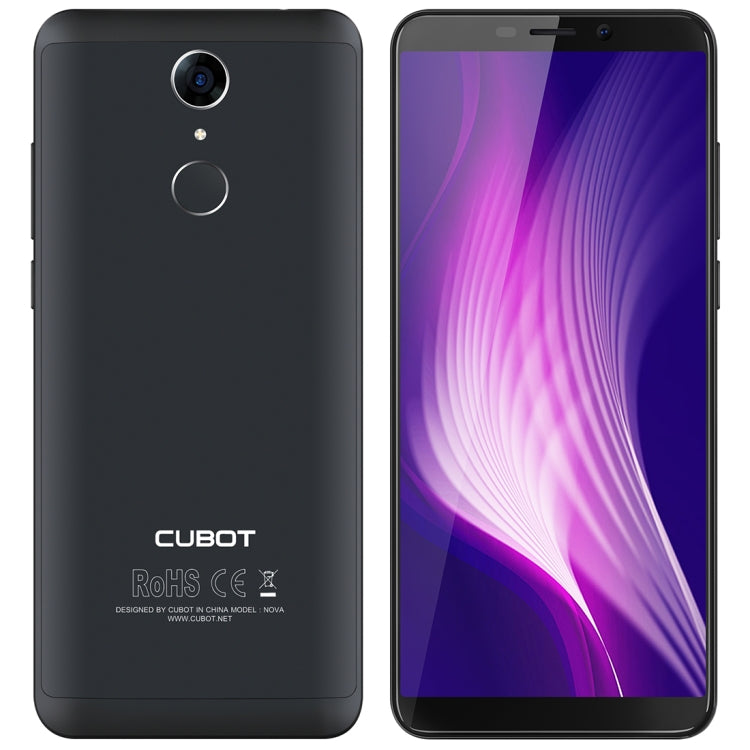 [HK Warehouse] CUBOT NOVA, 3GB+16GB, Fingerprint Identification, 5.5 inch Android 8.1 MT6739 Quad Core up to 1.5GHz, Network: 4G, Dual SIM