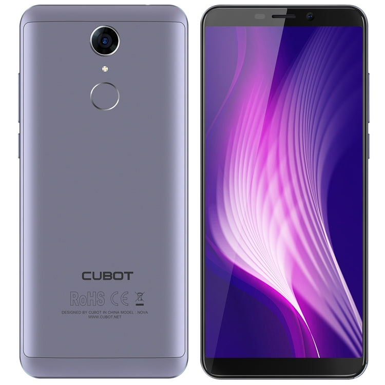 [HK Warehouse] CUBOT NOVA, 3GB+16GB, Fingerprint Identification, 5.5 inch Android 8.1 MT6739 Quad Core up to 1.5GHz, Network: 4G, Dual SIM