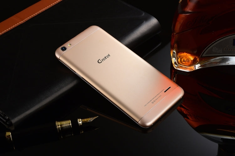 [HK Warehouse] Gretel A9, 2GB+16GB, Front Fingerprint Identification Home Key, Dual SIM, Dual Camera, 5.0 inch Android 6.0 MT6737 Quad Core 1.25GHz, Network: 4G/3G/2G
