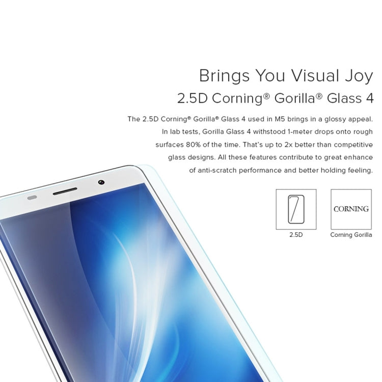 [HK Warehouse] LEAGOO M5, 2GB+16GB, Fingerprint Identification, 5 inch Freeme OS 6.0, MTK6580A Quad Core 1.3GHz, Network: 3G(Gold)