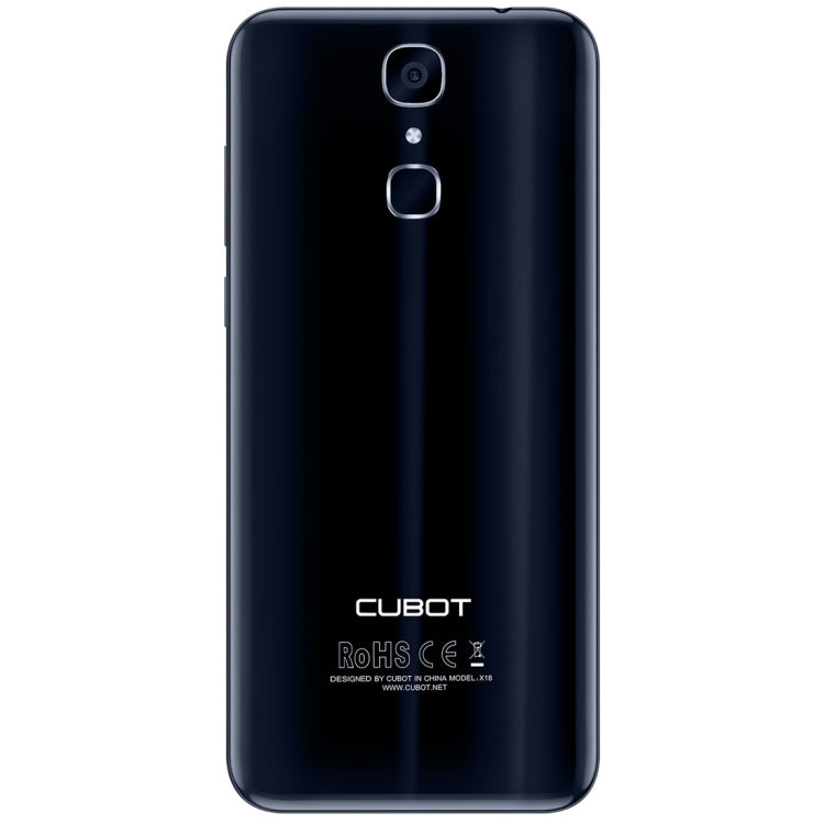 [HK Warehouse] CUBOT X18, 3GB+32GB, Fingerprint Identification, 5.7 inch Android 7.0 MTK6737T Quad-Core up to 1.5GHz,  Network: 4G, Dual SIM