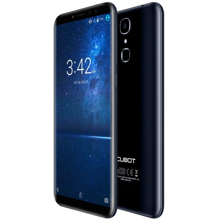 [HK Warehouse] CUBOT X18, 3GB+32GB, Fingerprint Identification, 5.7 inch Android 7.0 MTK6737T Quad-Core up to 1.5GHz,  Network: 4G, Dual SIM