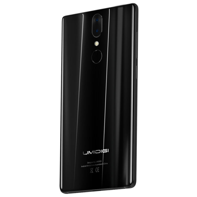 [HK Warehouse] UMIDIGI Crystal, 2GB+16GB, Dual Back Cameras, Fingerprint Identification, 5.5 inch Sharp Full Screen, Android 7.0 MTK6737T Quad Core up to 1.5GHz, Network: 4G, Dual SIM, OTG(Black)