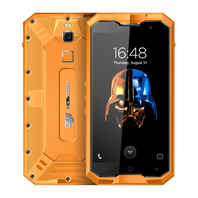 [HK Warehouse] HOMTOM ZOJI Z8 Triple Proofing Phone, 4GB+64GB, IP68 Waterproof Dustproof Shockproof, Fingerprint Unlock, 5.0 inch Android 7.0 MTK6750 Octa Core up to 1.5GHz, Network: 4G, OTG, Dual SIM(Orange)