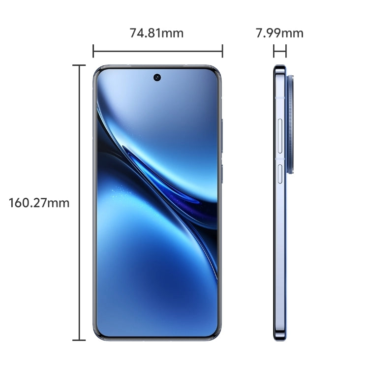vivo X200, 16GB+512GB, Face ID / Screen Fingerprint Identification, 6.67 inch Android 15 Dimensity 9400 Octa Core, OTG, NFC, Network: 5G, Support Google Play