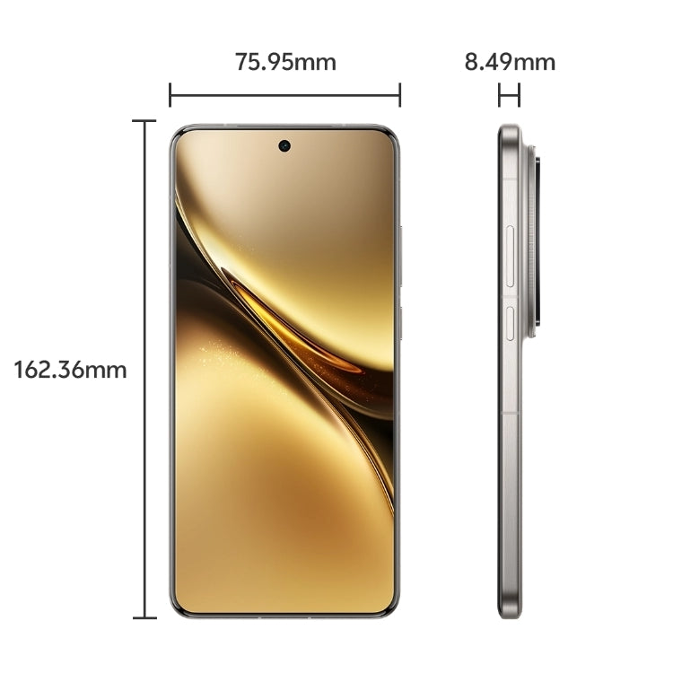 vivo X200 Pro Satellite Communication Edition, 16GB+1TB, Face ID / Screen Fingerprint Identification, 6.78 inch Android 15 Dimensity 9400 Octa Core, OTG, NFC, Network: 5G, Support Google Play