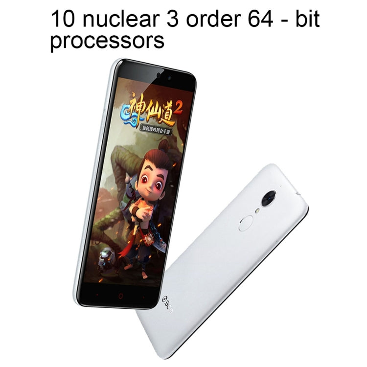 360 N4, 4GB+32GB, Fingerprint Identification, 2.5D Screen, 5.5 inch Android 6.0 MTK Helio X20 Deca Core 2.1GHz, Support OTG, Dual SIM, Network: 4G(White)
